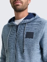 Strukturirani gornji dio trenirke - Plava_6077642