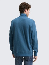 Strukturirani gornji dio trenirke - Plava_9060609