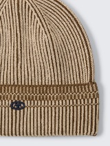 Structurirana pletena kapa - Bež_8570774