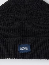 Structurirana pletena kapa - Crna_3678312