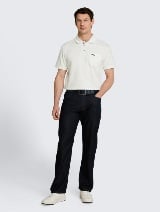 Strukturirana polo majica - Bela_3938575