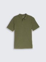 Tricou polo structurat - Verde_5702395