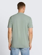 Strukturirana polo-majica - Zelena_7763322