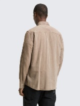Strukturirana košulja - Smeđa_1945450