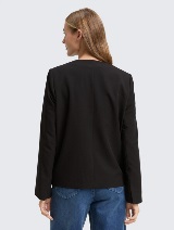 Sako sa detaljem u obliku mašne - Crna_3129684
