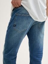 Tapered slim traperice - Plava_9305980