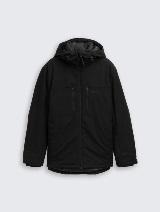 Jachetă tehnică cu glugă - Negru_2093601
