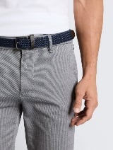 Teksturirane čino kratke pantalone - Uzorak/višebojna_2514988