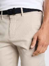 Teksturirane Chino kratke hlače - Uzorak/višebojna_460834