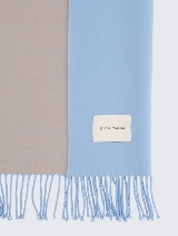 Pleteni šal - Plava_7707771