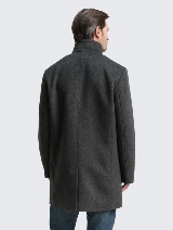 Vuneni kaput 2 u 1 - Crna_2893903