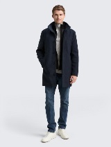 Vuneni kaput 2 u 1 - Plava_944849