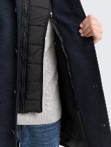 Vuneni kaput 2 u 1 - Plava_944849