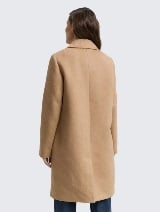 Palton din lână - Bej_9501873
