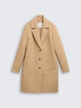 Palton din lână - Bej_9501873