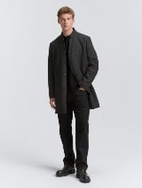 Palton din lână - Gri_5409352