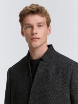 Palton din lână - Gri_5409352