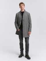 Palton din lână - Gri_5528662