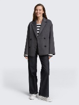 Vunena jakna - Siva_691896