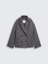 Vunena jakna - Siva_691896