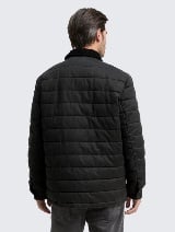 Jachetă  tip overshirt - Negru_2299755