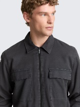 Twill košulja - Siva_7006964