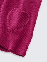 Rochie din velur - Roz_1829147