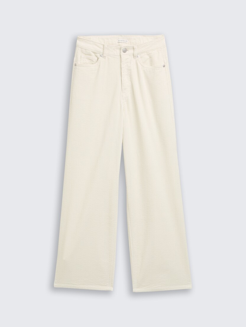 Hlače od samta - Bijela_4775035