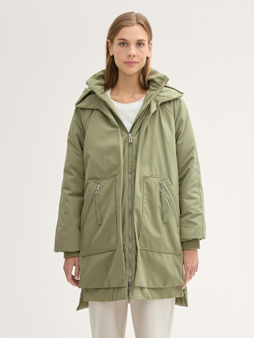 Parka de iarnă - Verde-1043676-18938-16