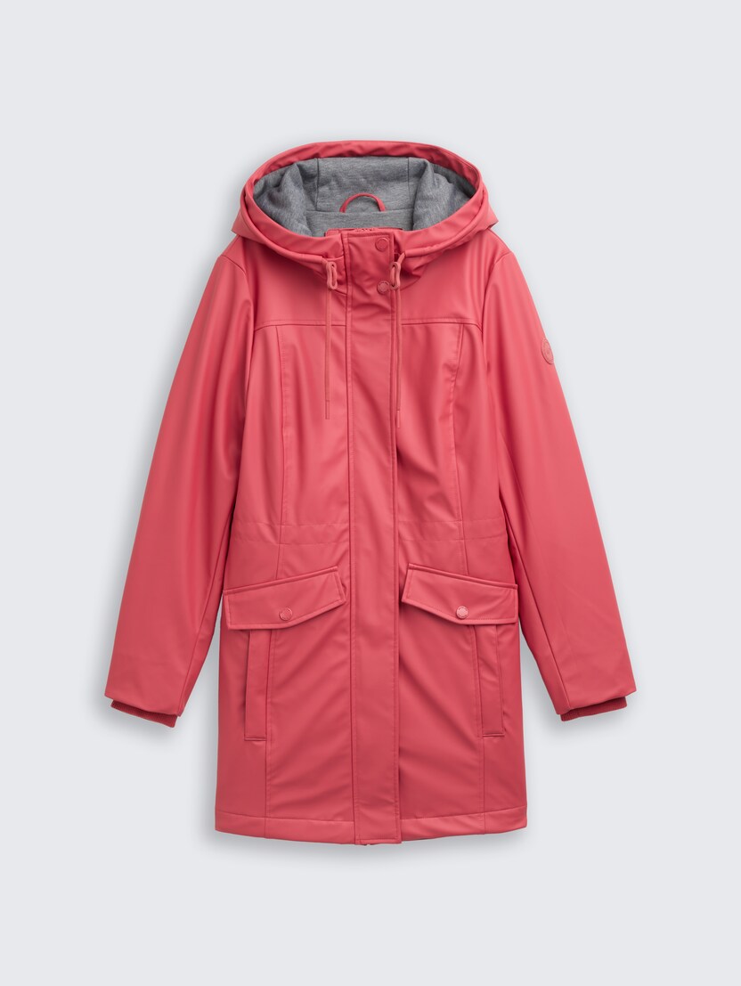 Zimski dežni plašč - Rdeča_4968376