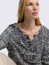 Tricou cu imprimeu integral şi textură şifonată - Model/Mai multe culori_7421370